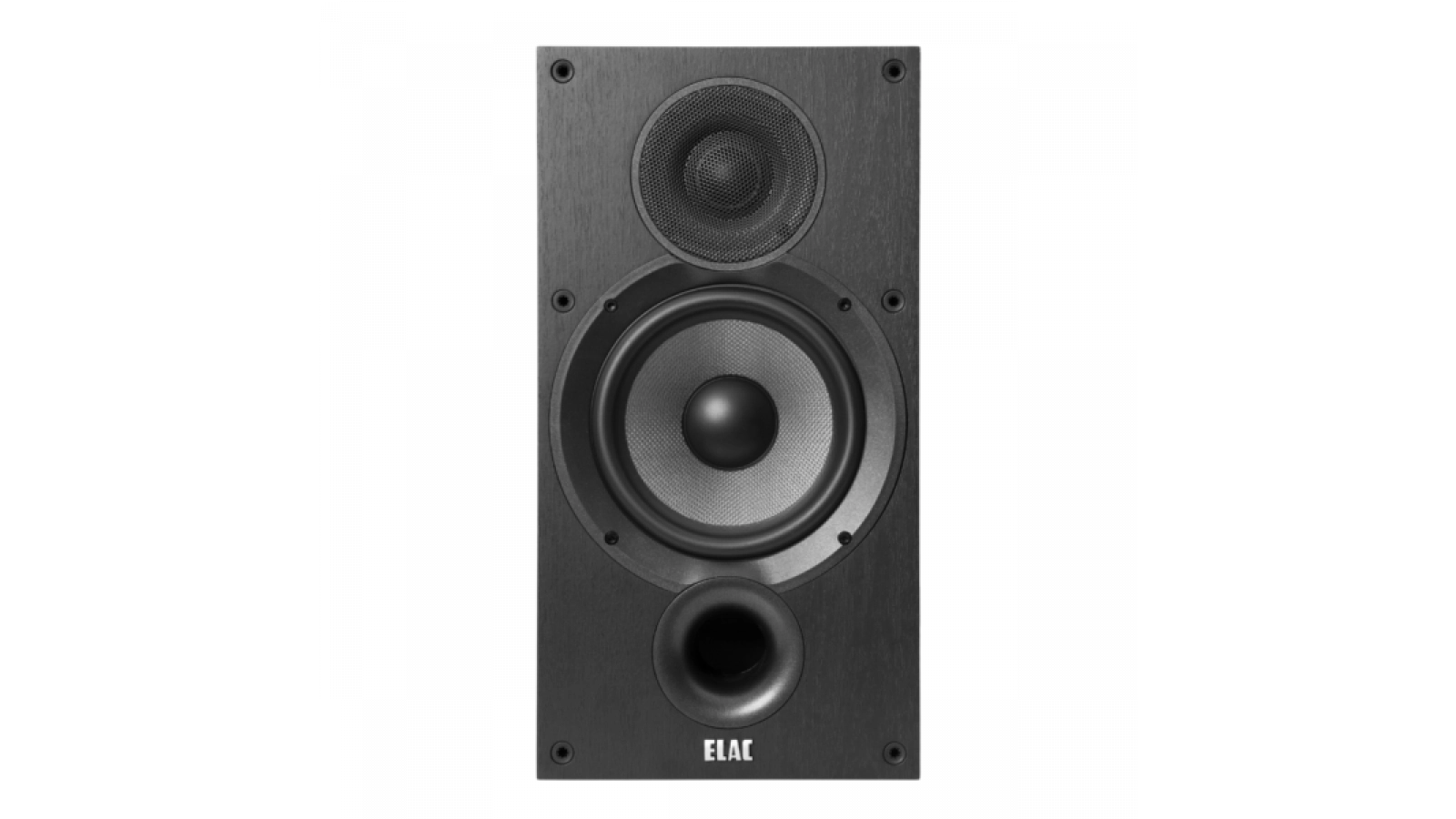 Elac 6.5" Debut 2.0 B6.2 Bookshelf Speaker - Black, Pair