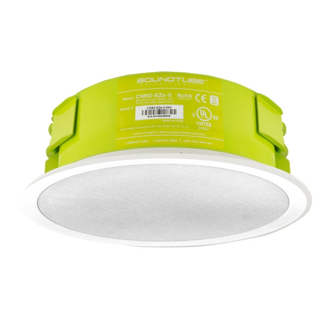 SoundTube CM82-EZS-II 8" 2-way In Ceiling Speaker with Short Can