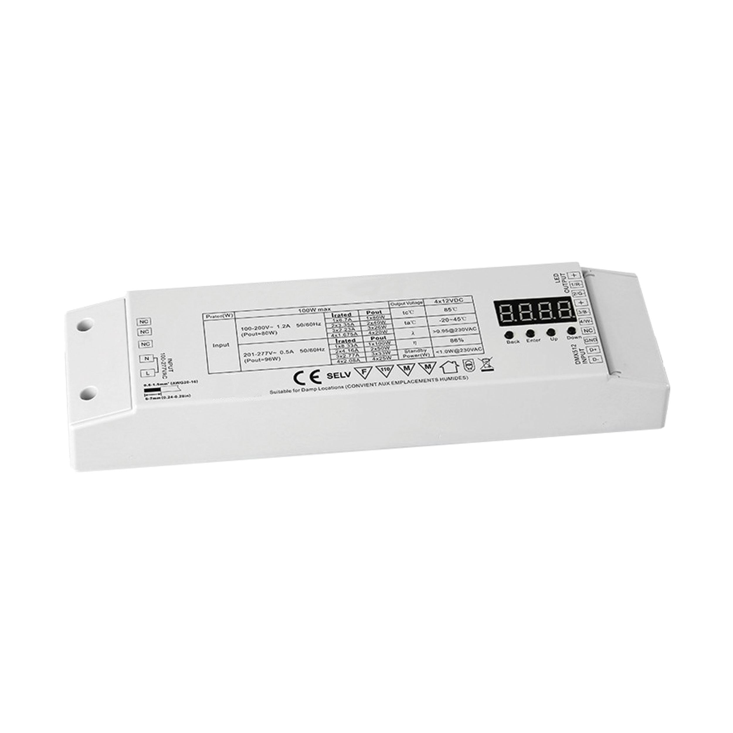 Diode DMX Decoder with Built-in LED Driver