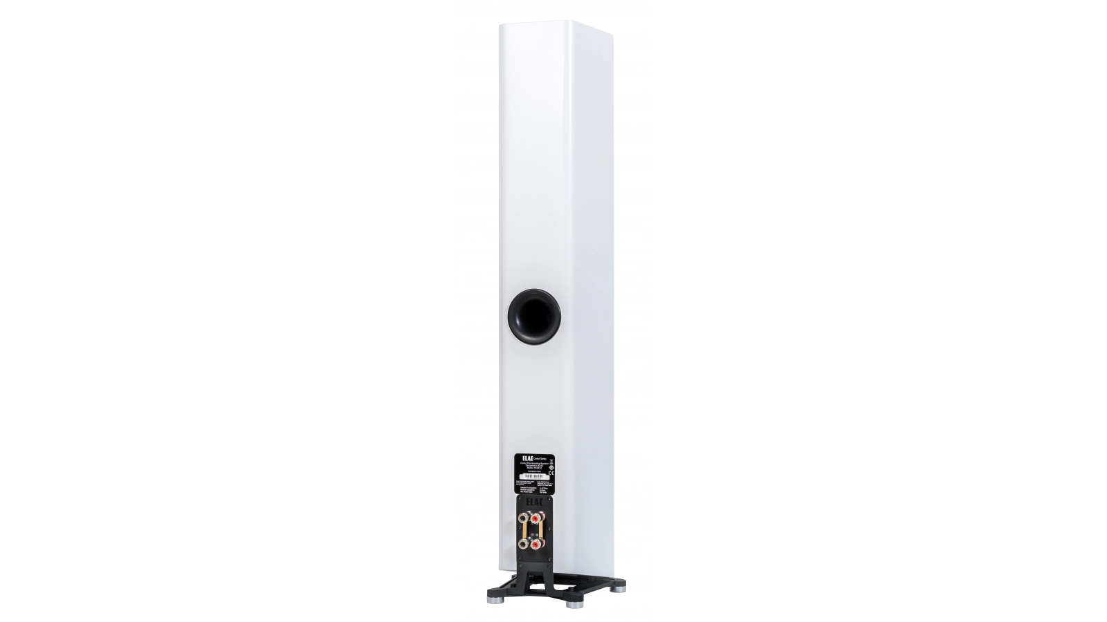 Elac 5.25" Carina Floorstanding Speaker FS 247.4 - Satin White, Each