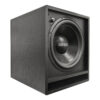 Earthquake FF-12 12" POWERED SUB., Front volume knob, Rounded Edges, FRONT PORT, BLACK ASH-PER EACH