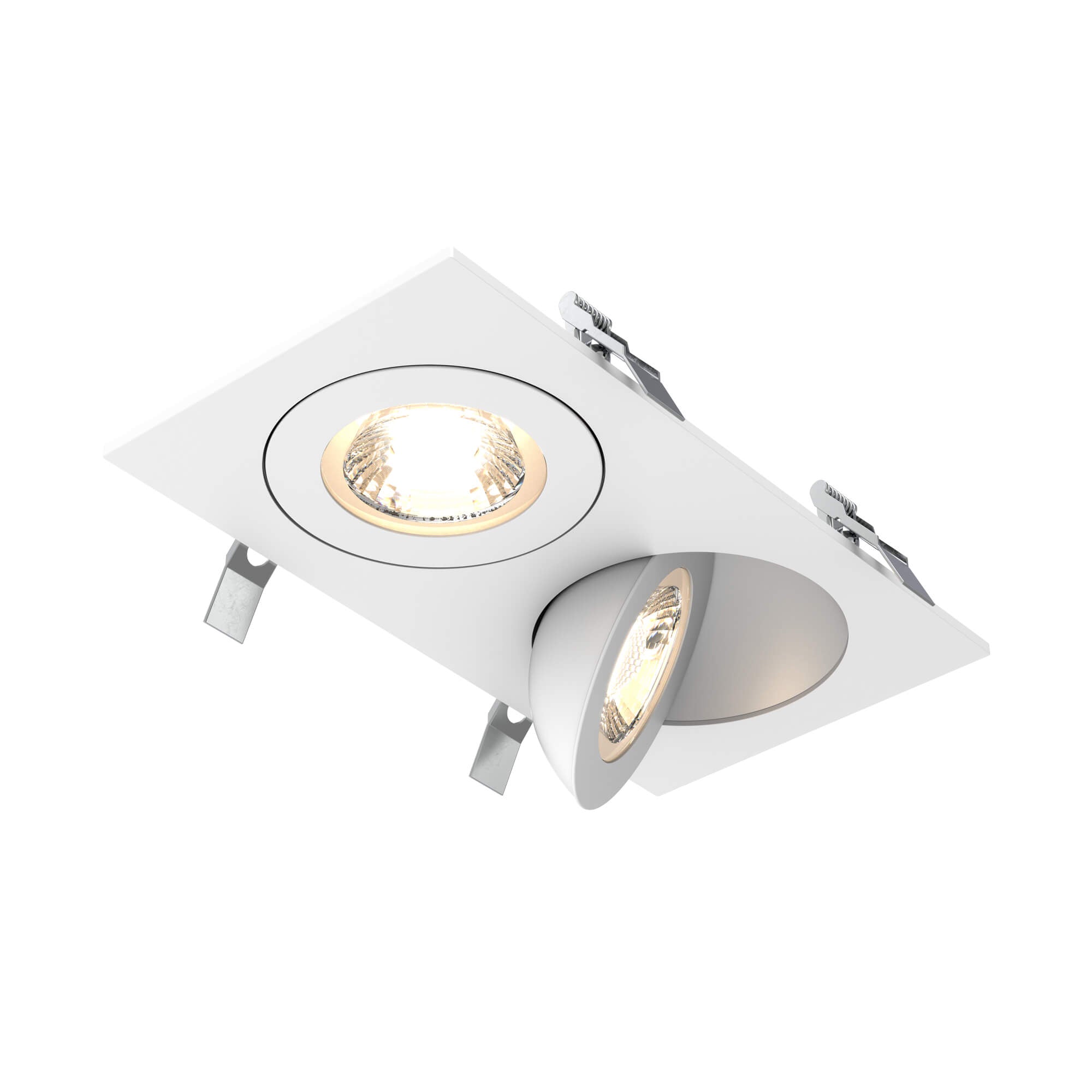 DALS FGM4-CC-DUO-WH Double FGM4 Recessed CCT