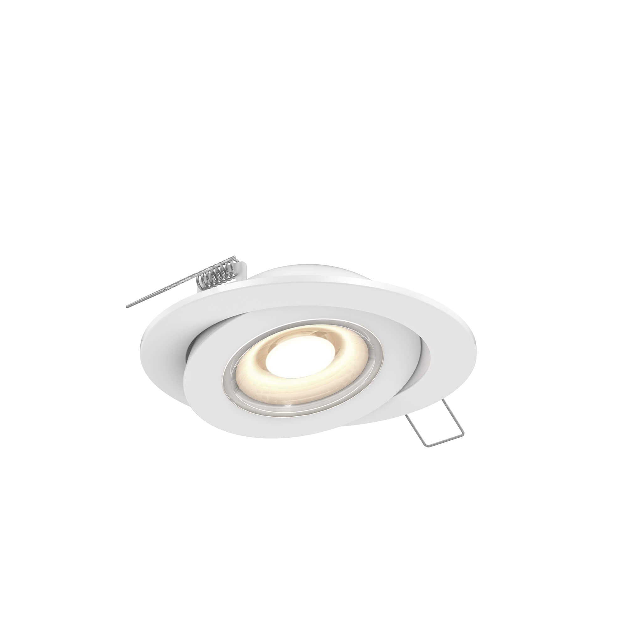DALS FGM6-CC-WH Multi CCT Flat LED Recessed Gimbal