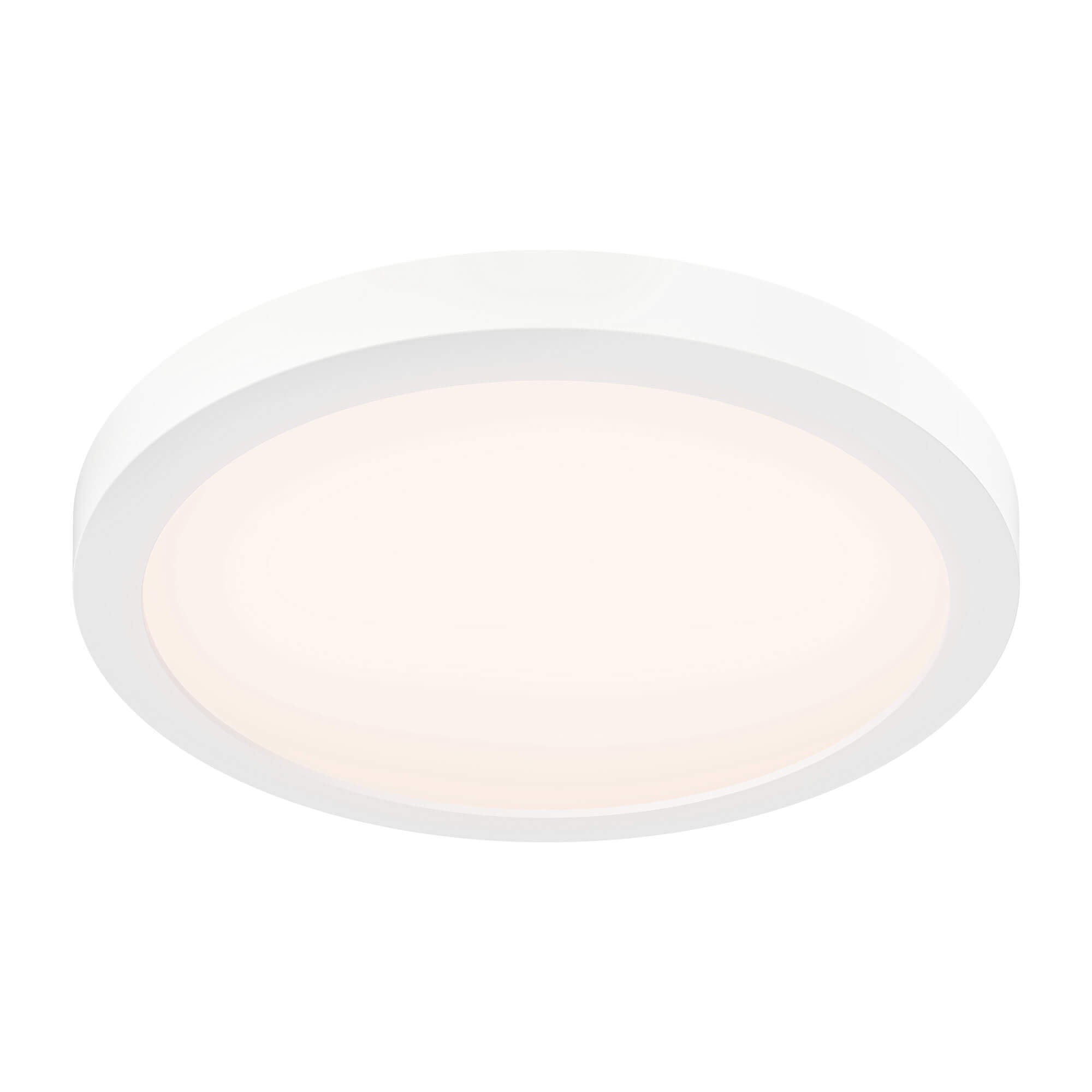 DALS FMP12-CC-WH Plastic Flush Mount, 5CCT