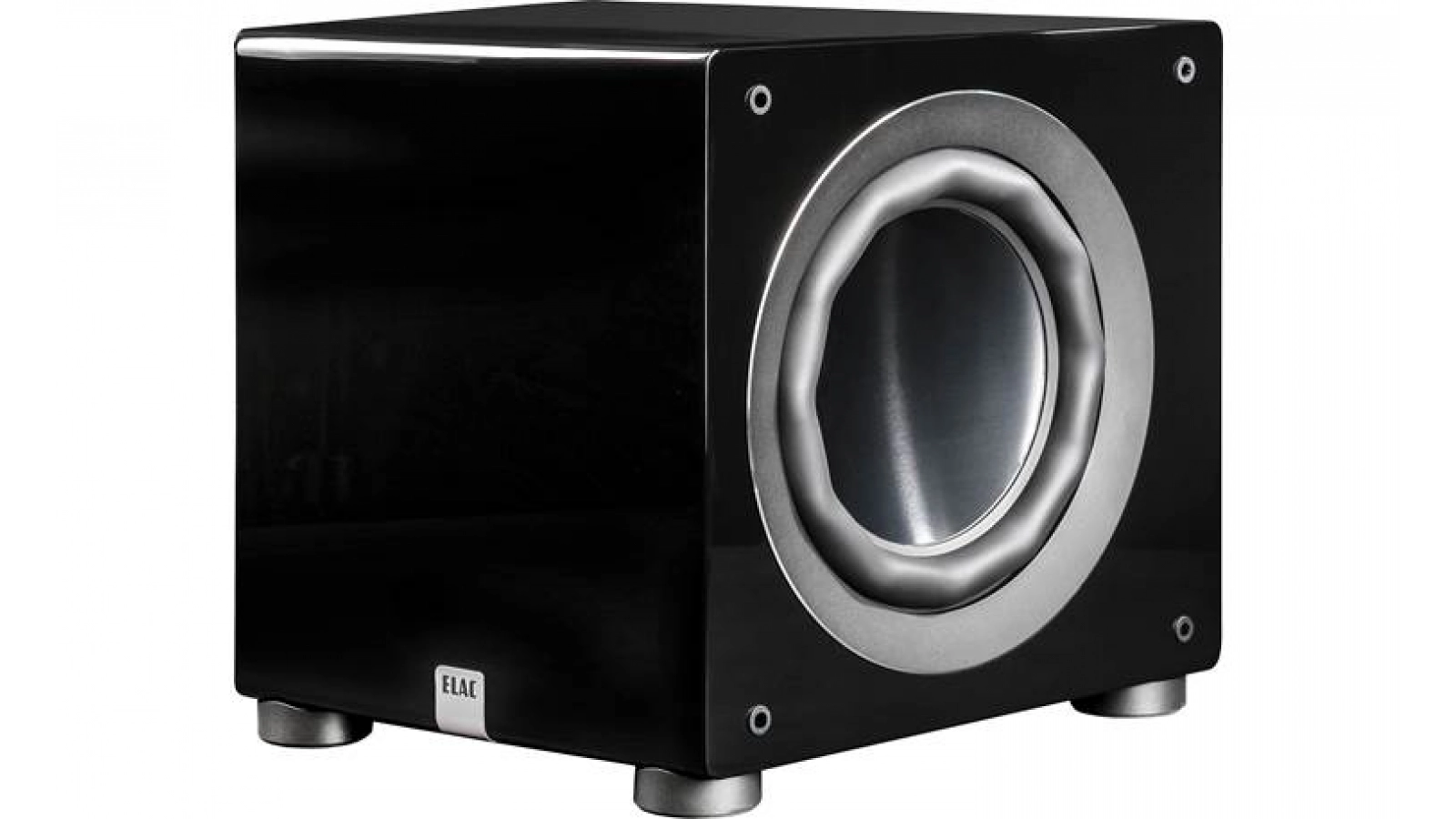 Elac 12" Varro DS1200-GB Dual Reference Powered Subwoofer - Gloss Black, Each