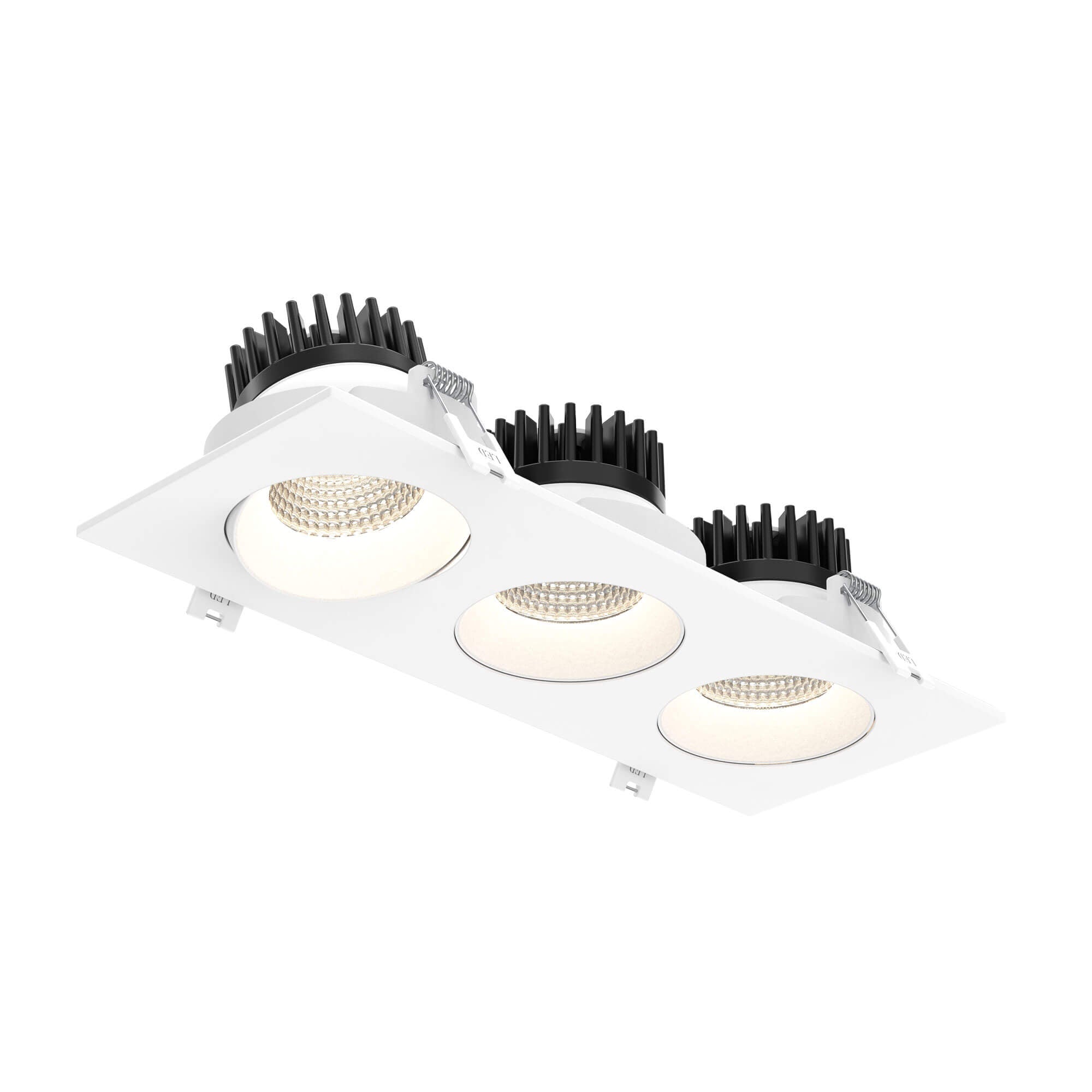 DALS GBR35-CC-TRIO-V-WH Triple GBR35 Gimbal Downlight