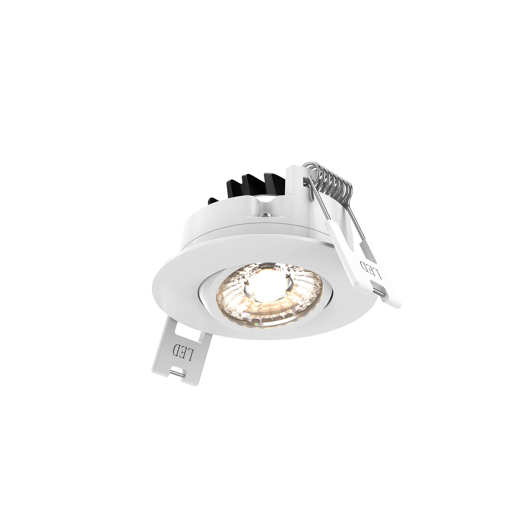 DALS GMB2-CC-WH 2'' LED Round Gimbal, 5CCT
