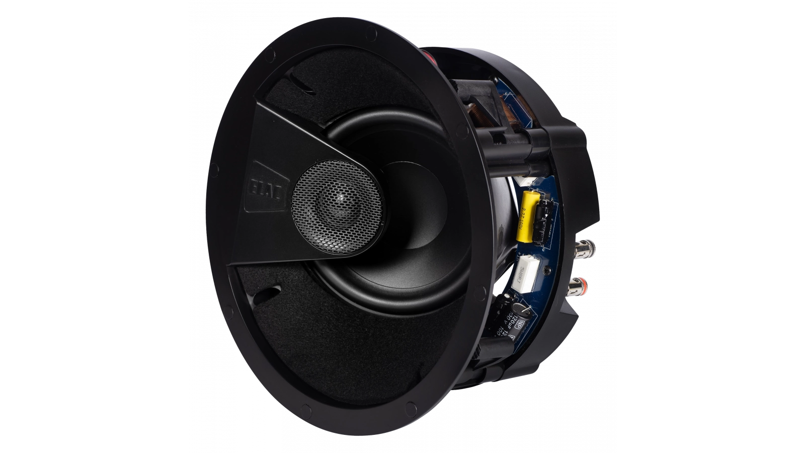 Elac Vertex I 6.5" Angled In-Ceiling Speaker - White, Each