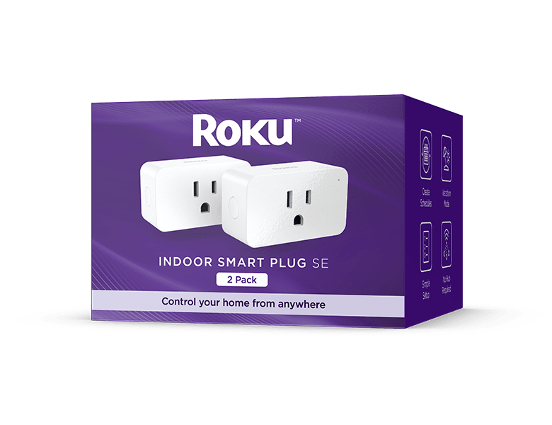 Roku Indoor Smart Plug SE 2 pack