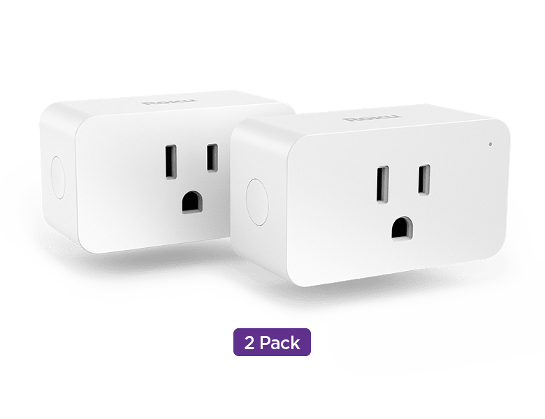 Roku Indoor Smart Plug SE 2 pack
