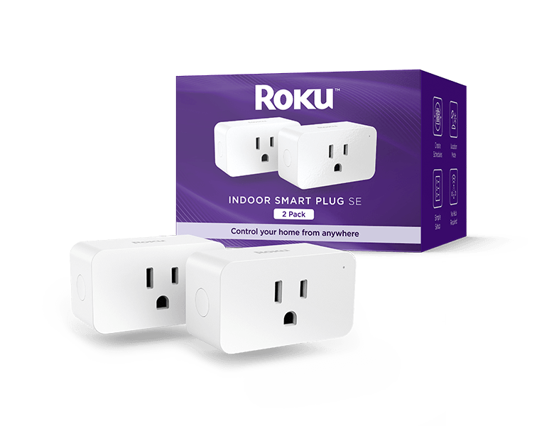 Roku Indoor Smart Plug SE 2 pack