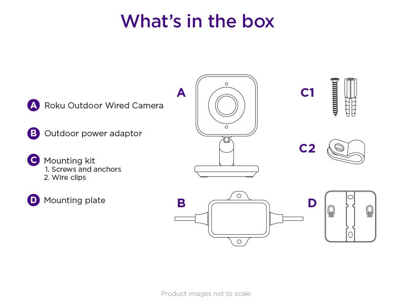 Roku SCW11R Roku Outdoor Camera