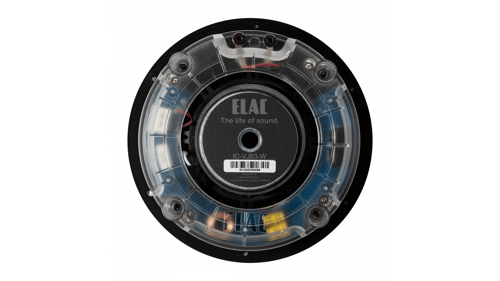 Elac Vertex III JET 6.5" In-Ceiling Speaker - White, Each