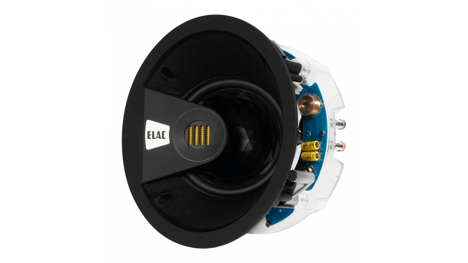 Elac Vertex III Jet 6.5" Angled In-Ceiling Speaker - White, Each