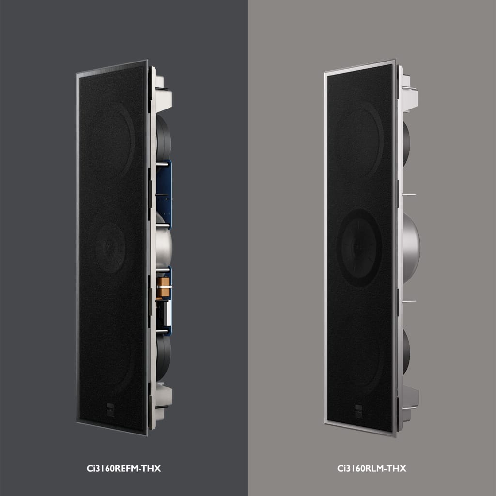 Kef 3160 black cloth grille CI3160LCGBL, Each