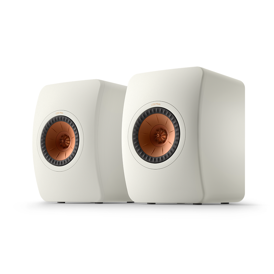 Kef LS50 Meta Monitor Bookshelf White LS50MWH, Pair