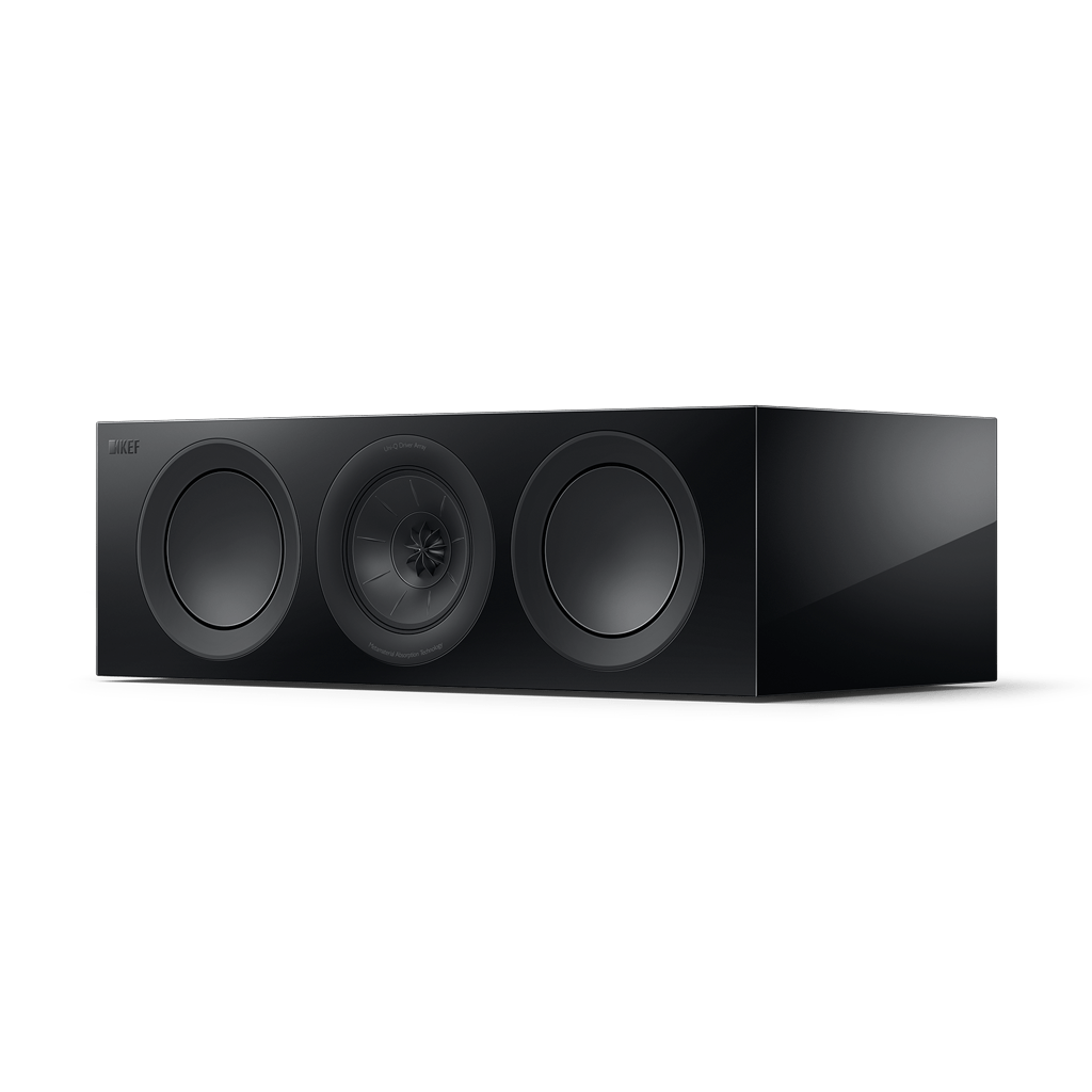 Kef R2 Meta Center Channel Gloss Black R2MBL, Each