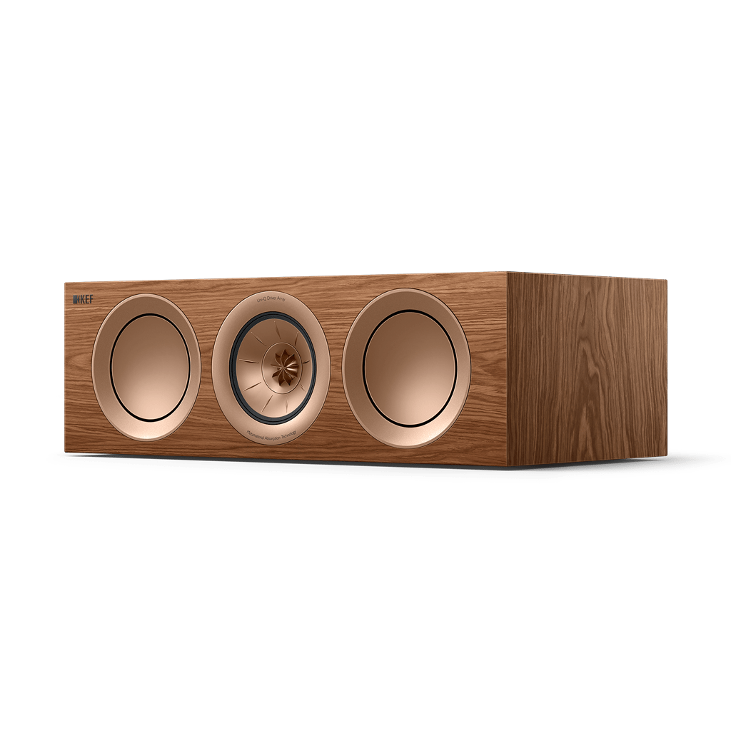 Kef R2 Meta Center Channel Speaker Walnut R2MWA, Each