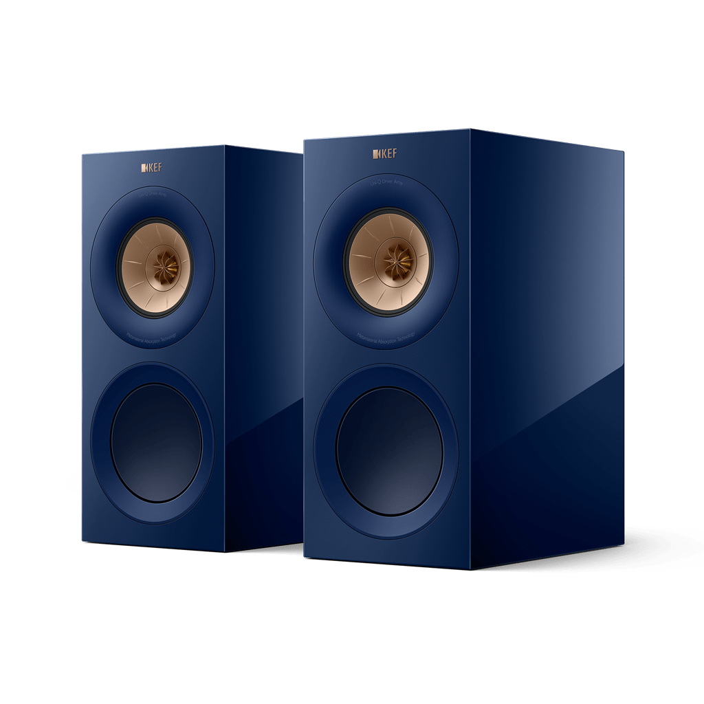 Kef R3 Meta Bookshelf Loudspeaker Gloss Indigo Limited Edition R3MBLU, Pair