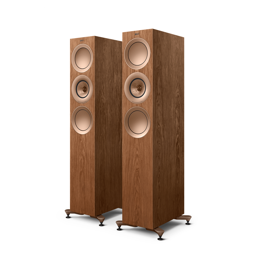 Kef R7 Meta Floorstanding Loudspeaker Walnut R7MWA, Each