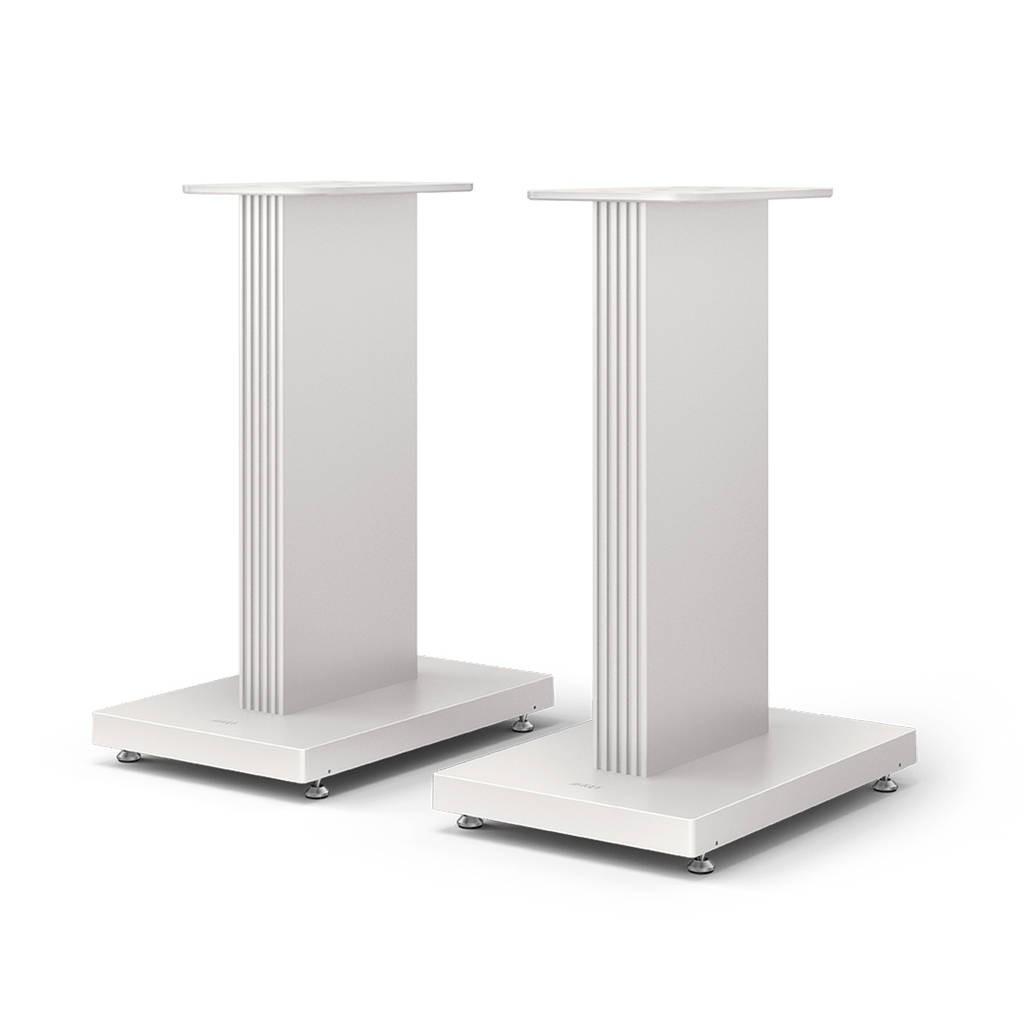 Kef S3 Floor Stand Mineral White for R3 S3WH, Pair