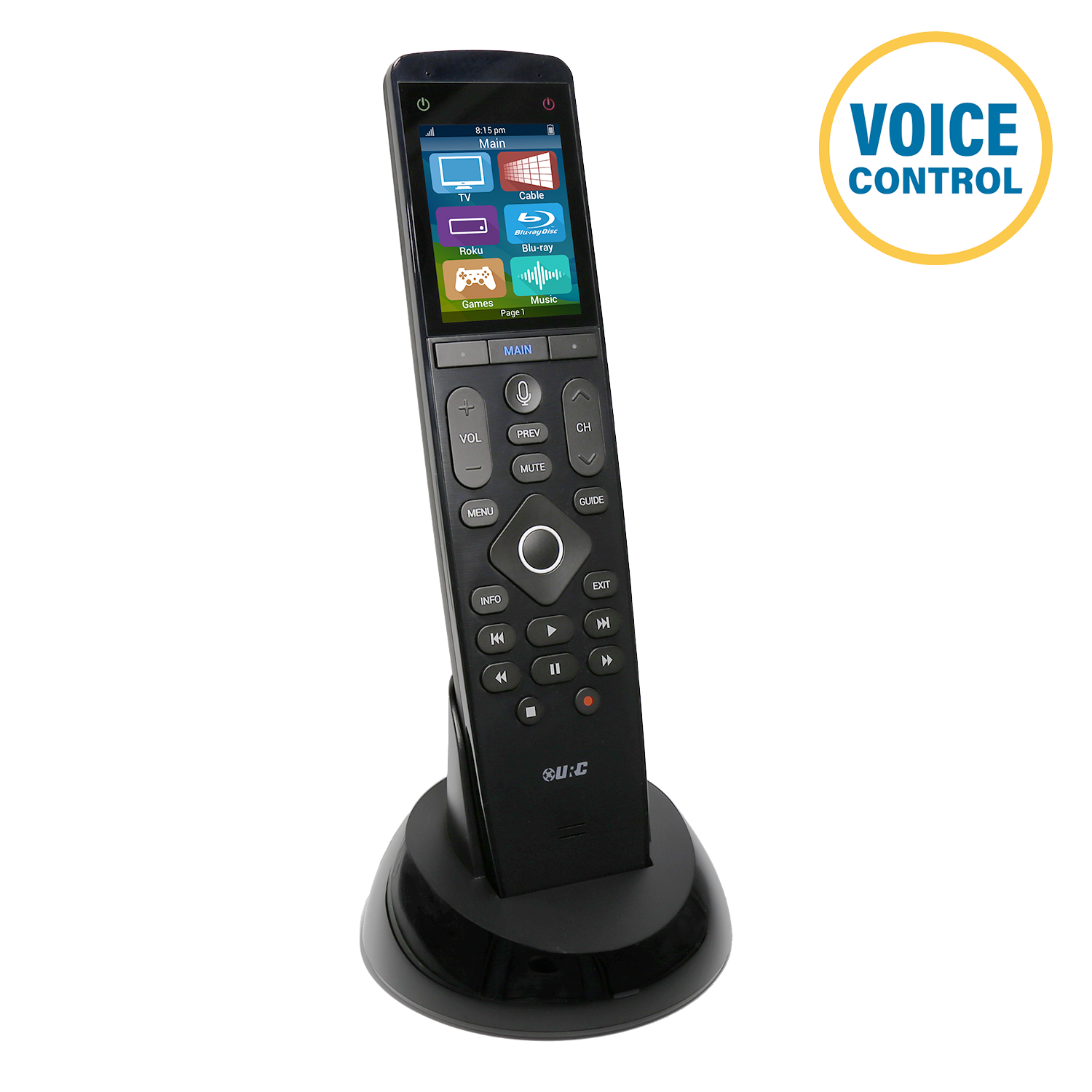 URC MX-1400i Remote Control 2.4" Touch Screen with Voice Control (433MHz)