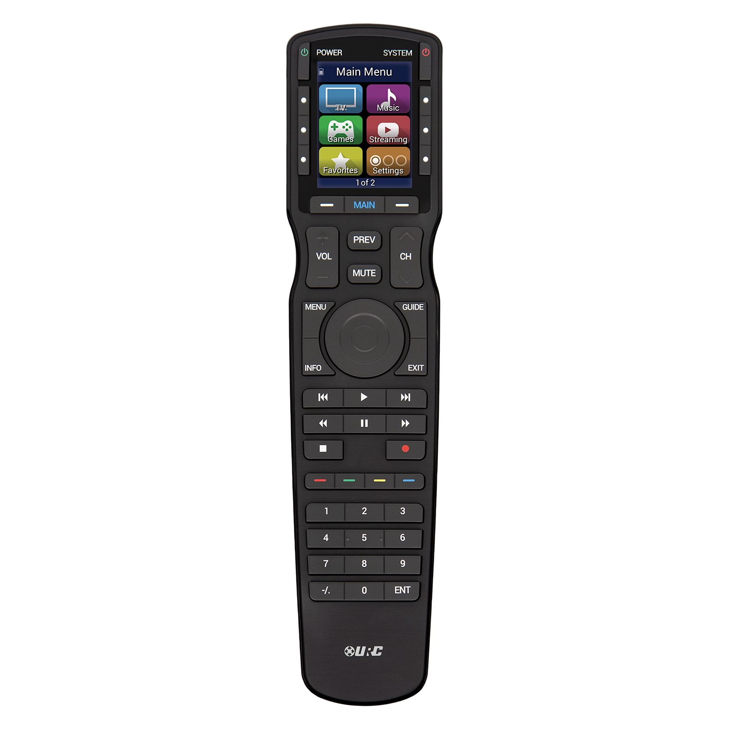 URC MX-790 Remote Control 2" Color LCD IR/RF Hard Buttons Home Theater
