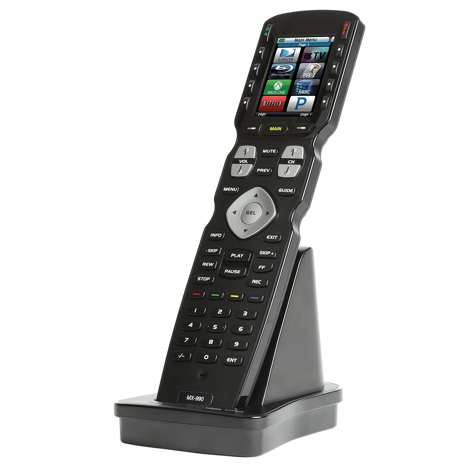 URC MX-990 Remote Control 2.4" Color LCD and speaker IR/RF Hard Buttons