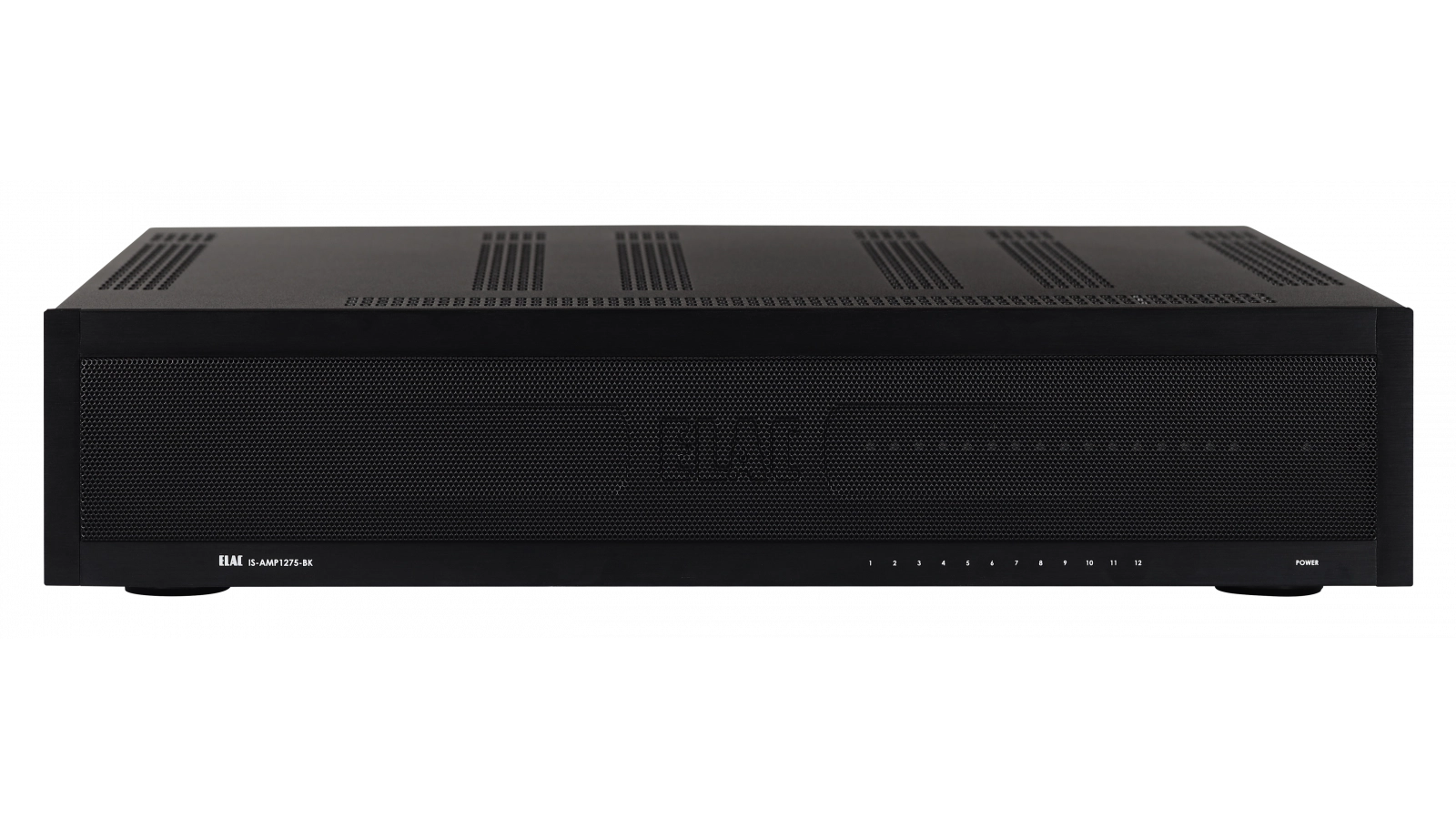 Elac IS-AMP1275-BK Integrator 12 x 75W Multi-Zone Amplifier - Black, Each