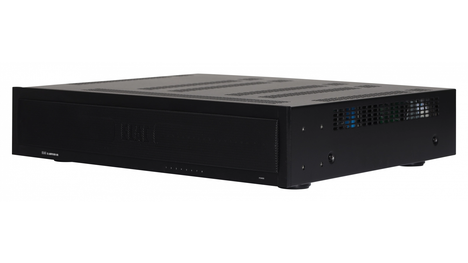 Elac IS-AMP8100-BK Integrator 8 x 100W Multi-Zone Amplifier - Black, Each
