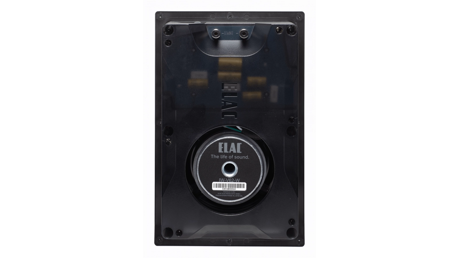 Elac Vertex II 6.5" In-Wall Speaker - White, Each