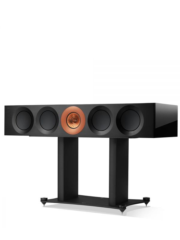 Kef Reference 4 LCR / Center Channel Stand Black REF4CSTBL, Each