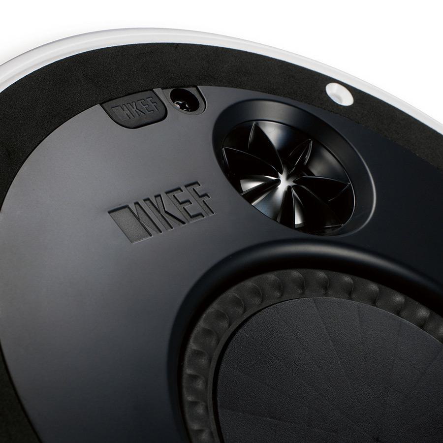 Kef Ci160TR Ultra-Thin Shallow Depth Round Speaker, Each