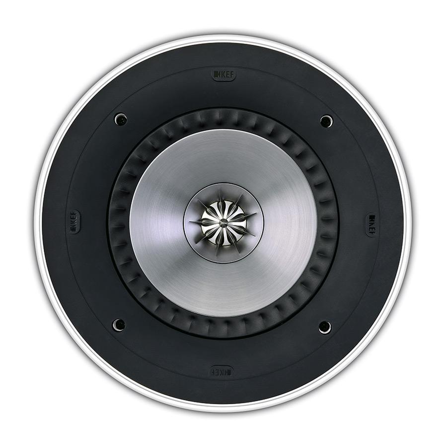 Kef Ci200RR-THX 8" Extreme In-Ceiling THX Ultra2 Speaker White, Each
