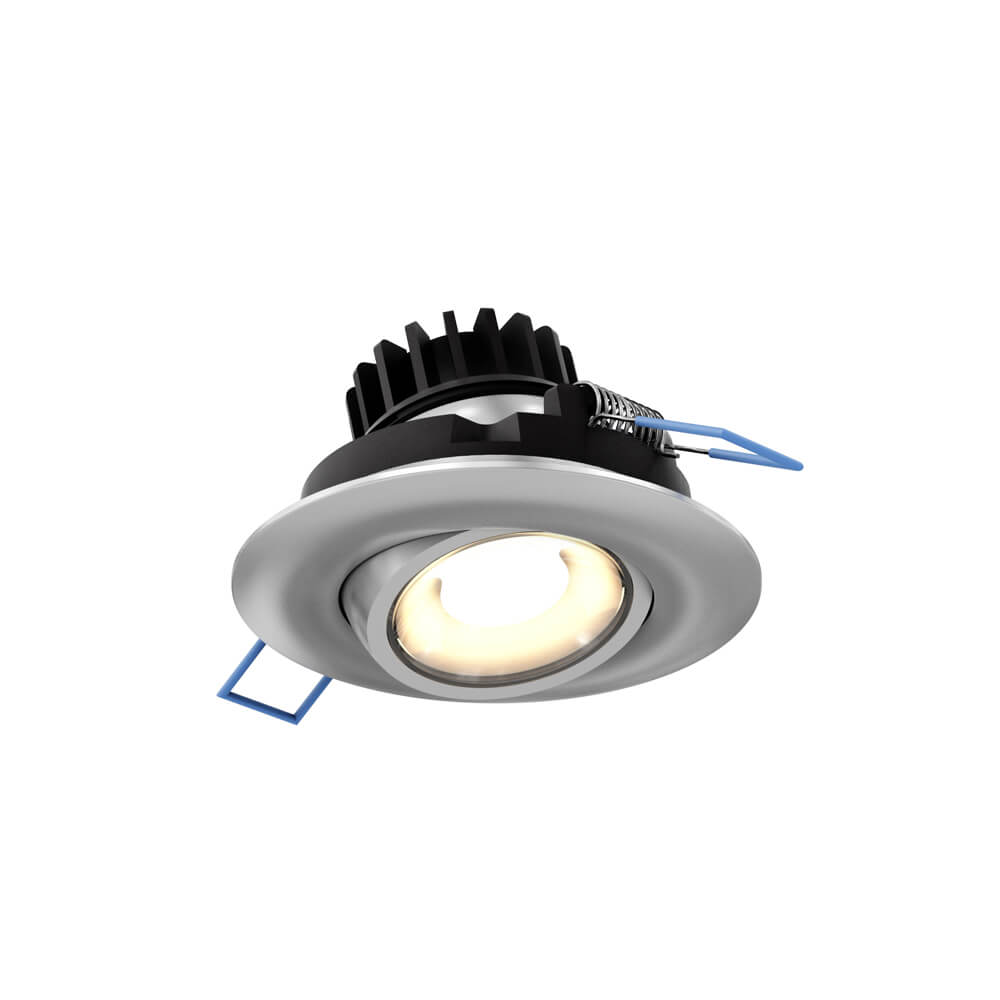 DALS LEDDOWNG3-CC-V-SN Multi CCT Round gimbal recessed light - universal 120V-347V, 0-10V dimming
