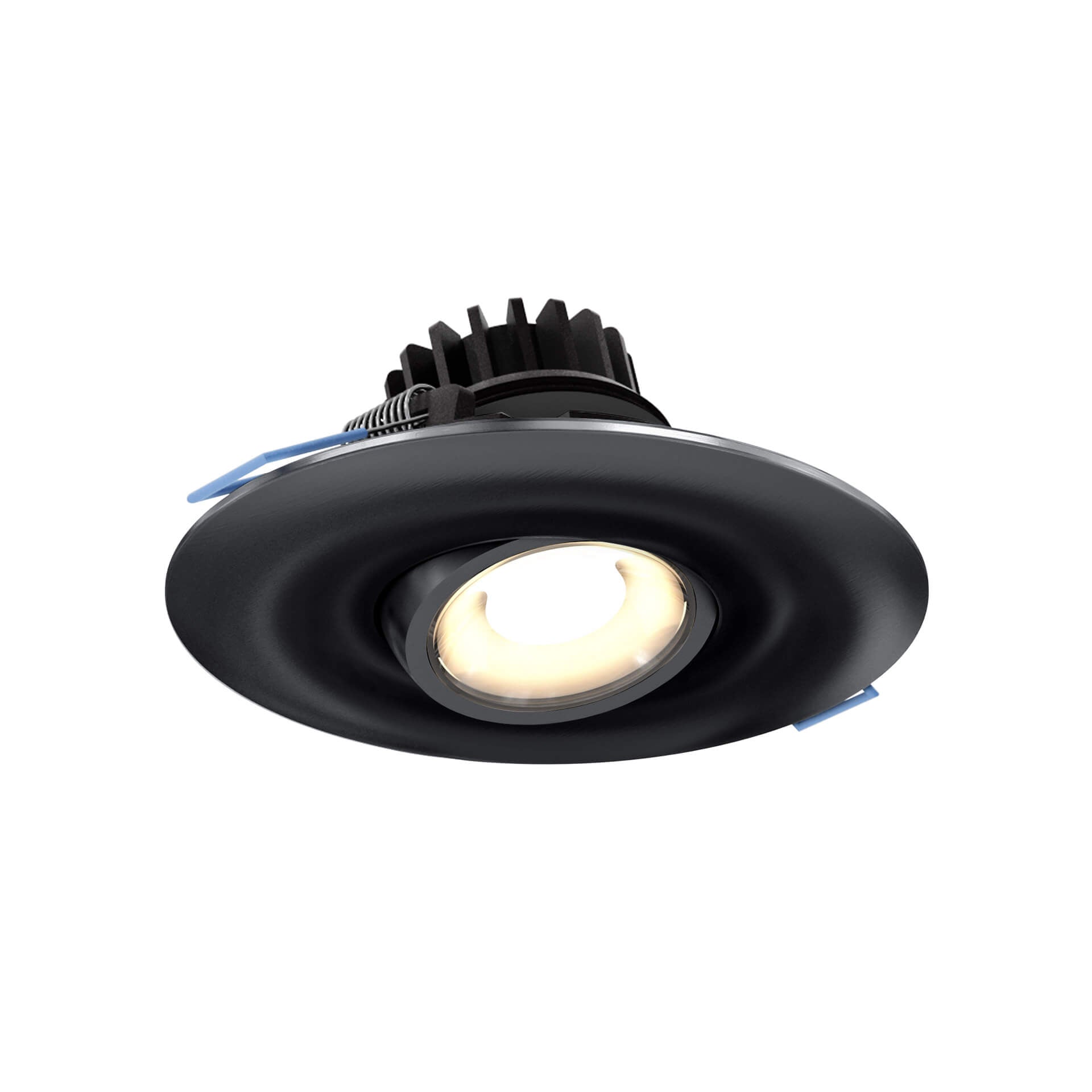 DALS LEDDOWNG4-CC-BK Multi CCT Round gimbal recessed light