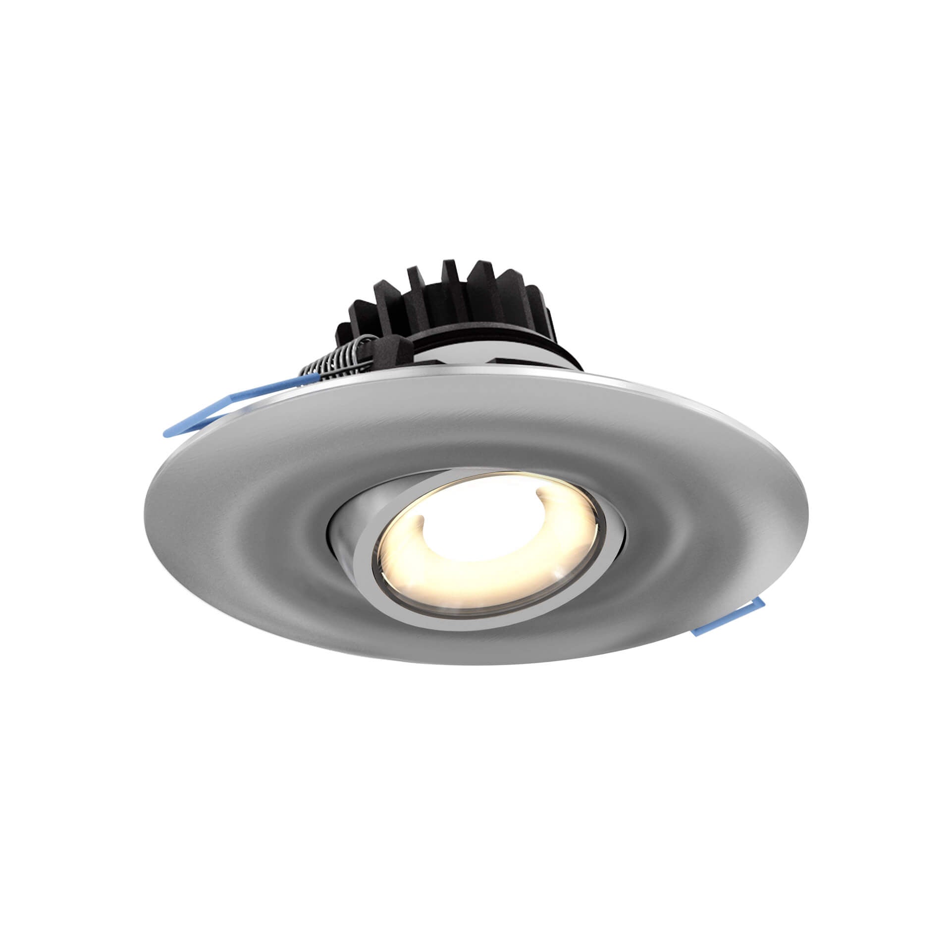 DALS LEDDOWNG4-CC-SN Multi CCT Round gimbal recessed light