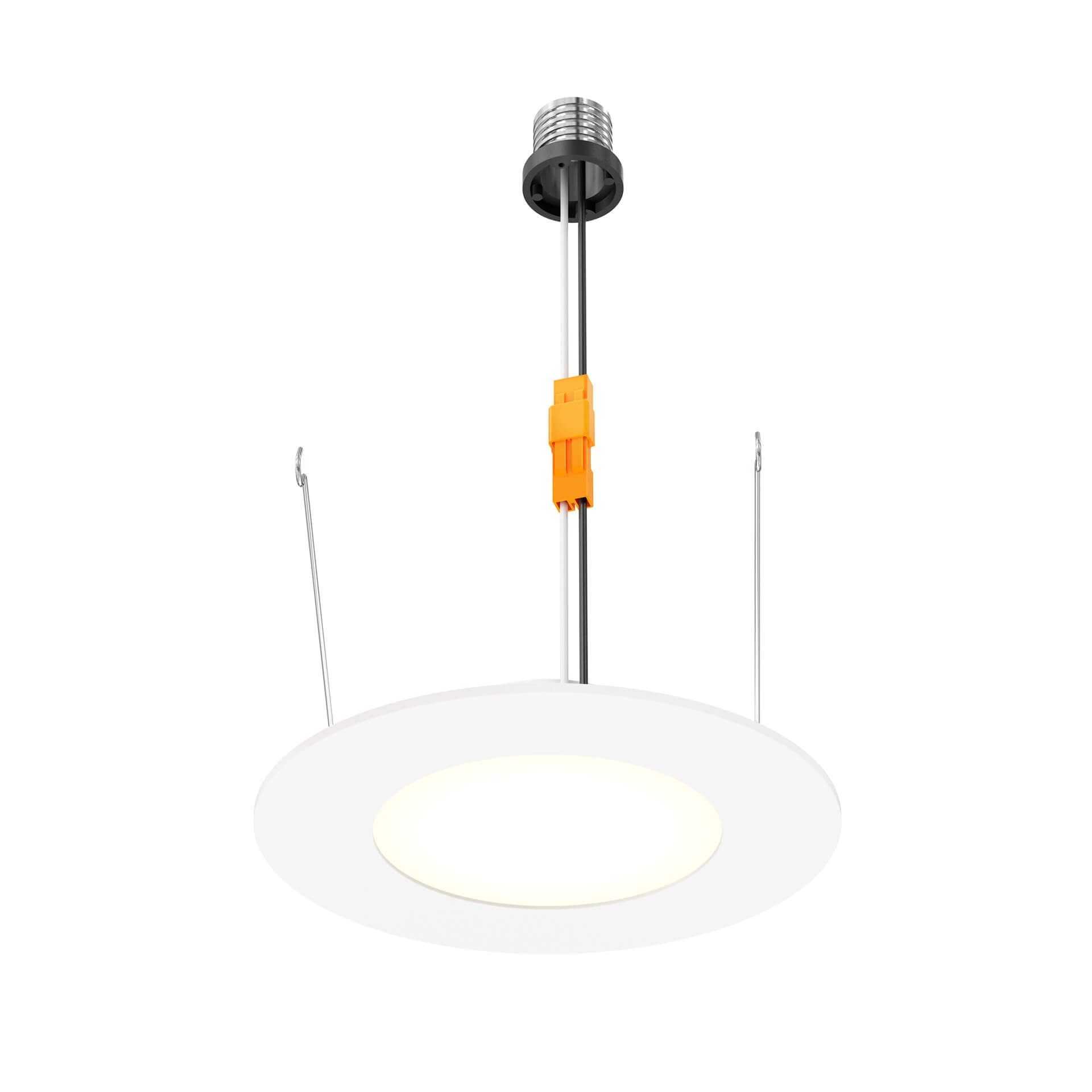 DALS LEDPNLRTF56-CC-WH 6 Inch 5CCT Round LED Retrofit Recessed Light