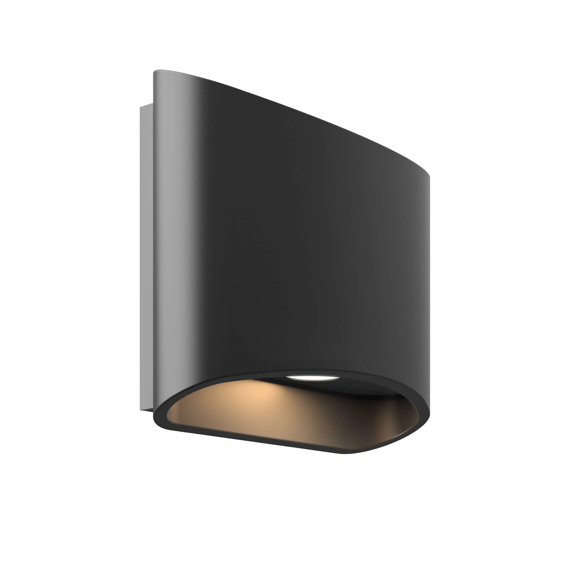 DALS LEDWALL-H-BK Outdoor up and down wall light,