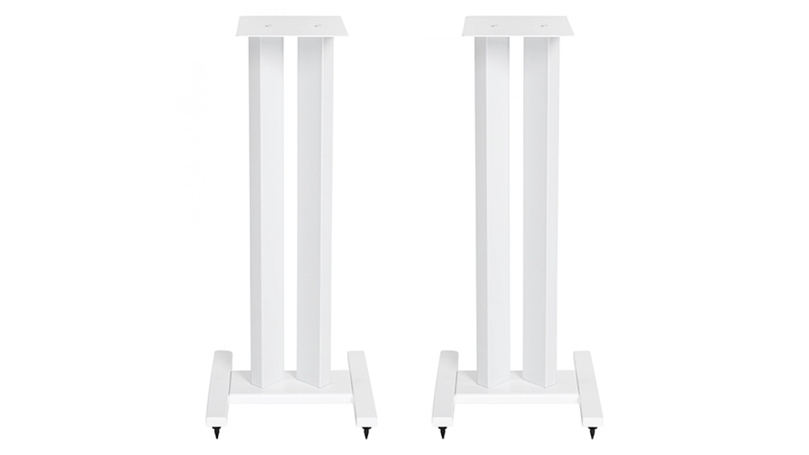 Elac 23" Steel Speaker Stands - White, Pair