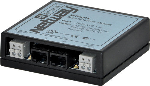 Altronix NETWAY1X 1 PORT MIDSPAN POE/POE+