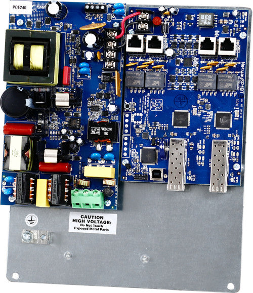 Altronix NETWAYSP41BTPL 4P SW/NO LINQ/2SFP/PS/BP
