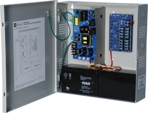 Altronix SMP10PM24P8 24VDC 10A,8 Fuse Out Cab PS