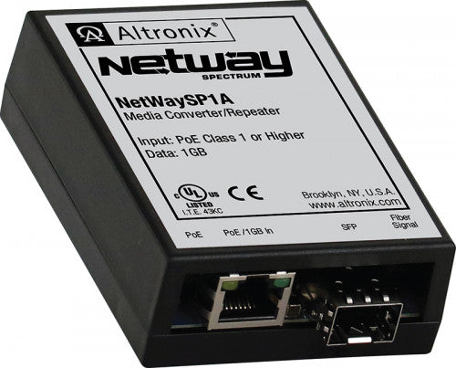 Altronix NETWAYSP1A MEDIA CONVERTER/REPEATER
