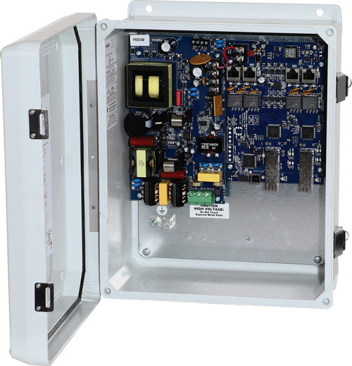 Altronix NETWAYSP41BTWP 4PT MD CON/NO LINQ/2SFP/BT/PS