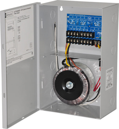 Altronix ALTV248300CB 24VAC/12/8 PTC CCTV P/S