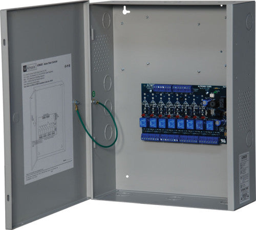 Altronix ACM8CBE 8 CHAN CONTROL W/ENCL & BKRS