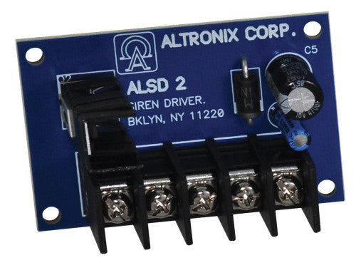 Altronix ALSD2 LOW CURRENT SIREN DRIVER