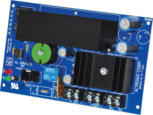 Altronix AL600ULB 12VDC/24VDC 6A PS/CHGR