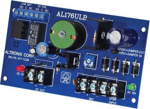 Altronix AL176ULB 12/24VDC 1.75A UL PS/CG SPV Bd